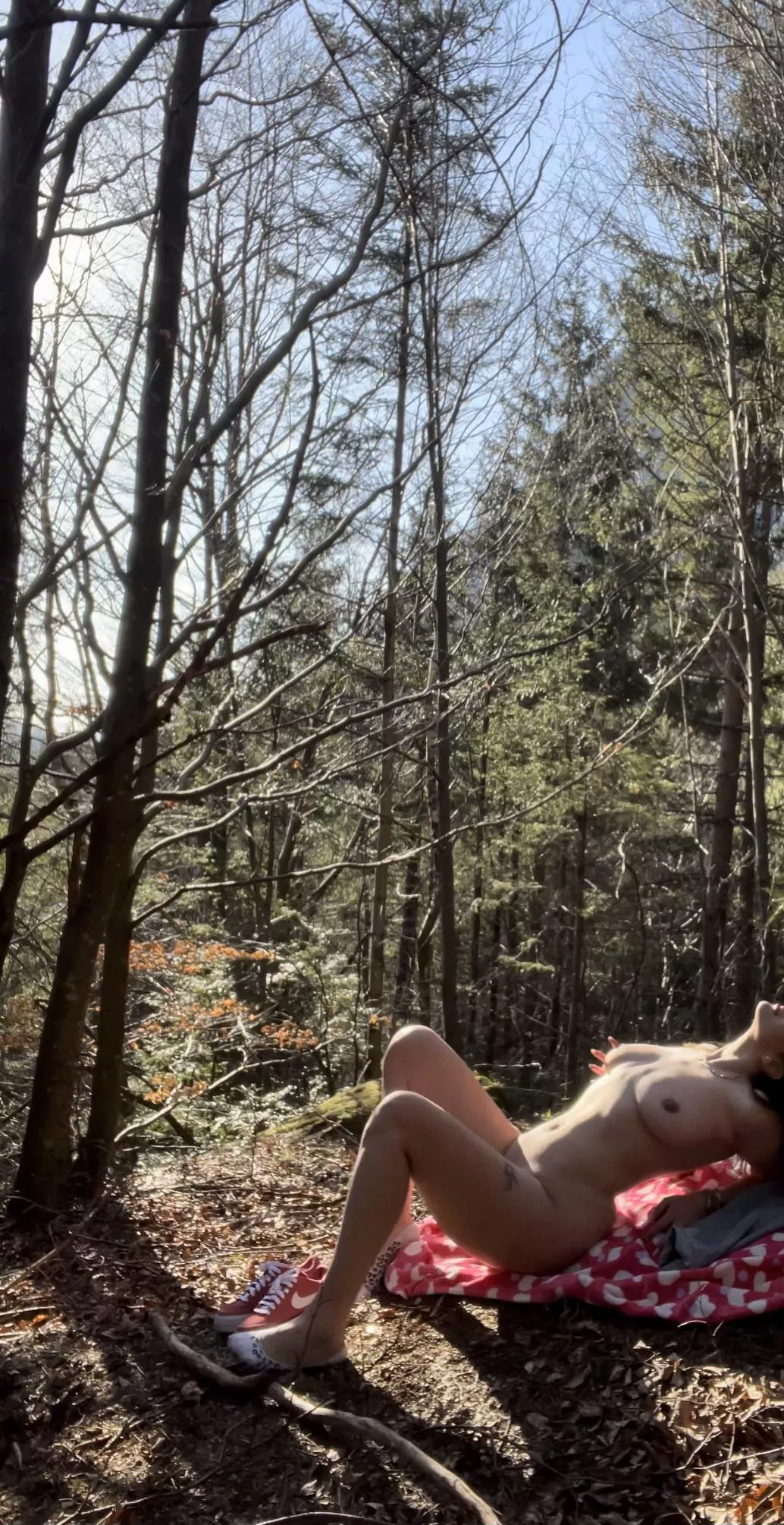 Enjoying the outdoors