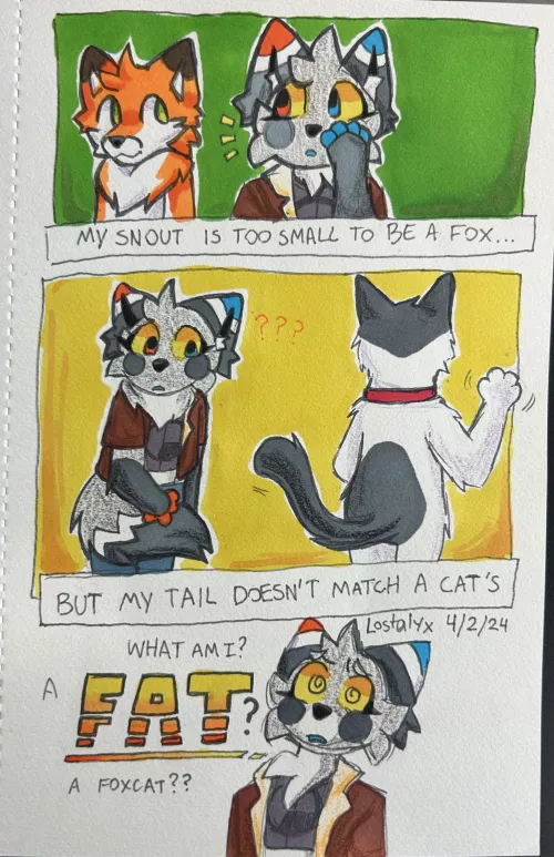 FoxCat? (Art by me)