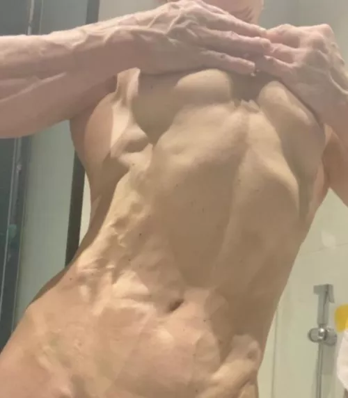 Getting veiny at 40 is a no go?