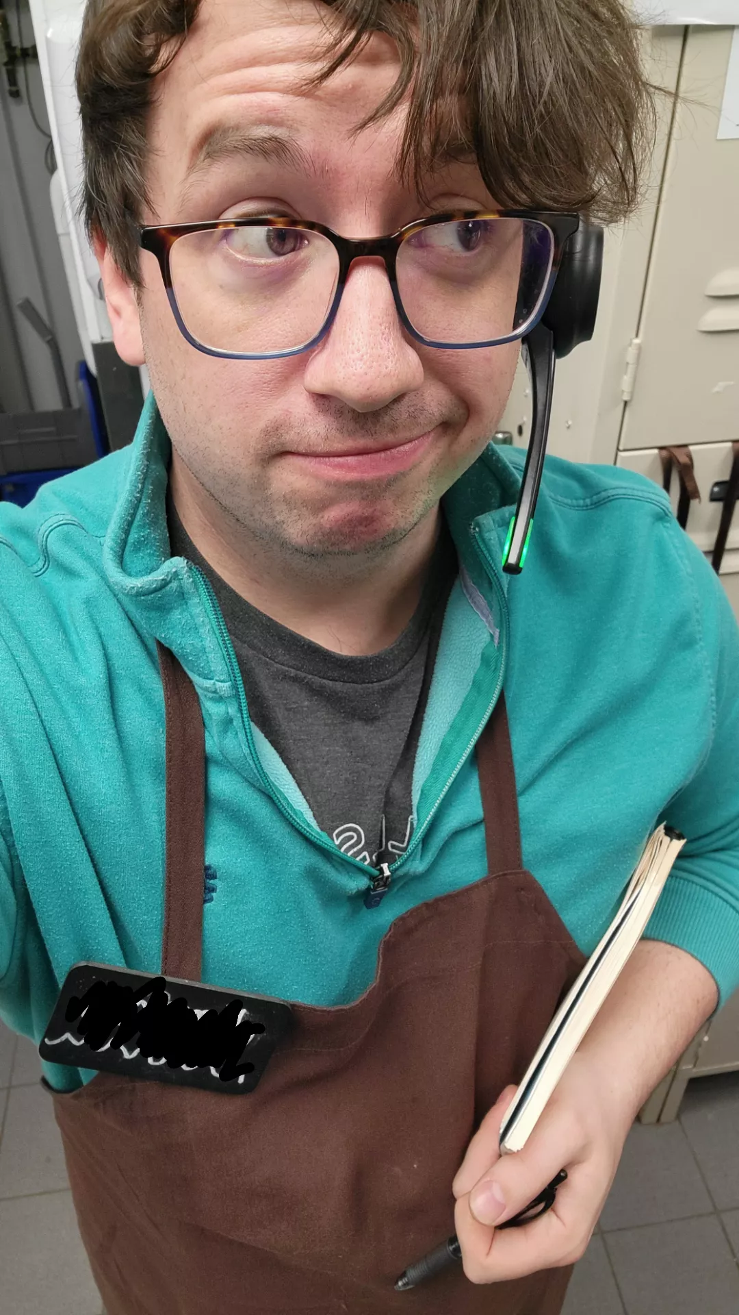 Gotta love working in a coffee shop! Can I get you something? :)