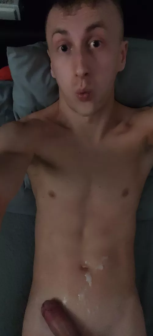 Just busted a nice load, hope you enjoy 😉