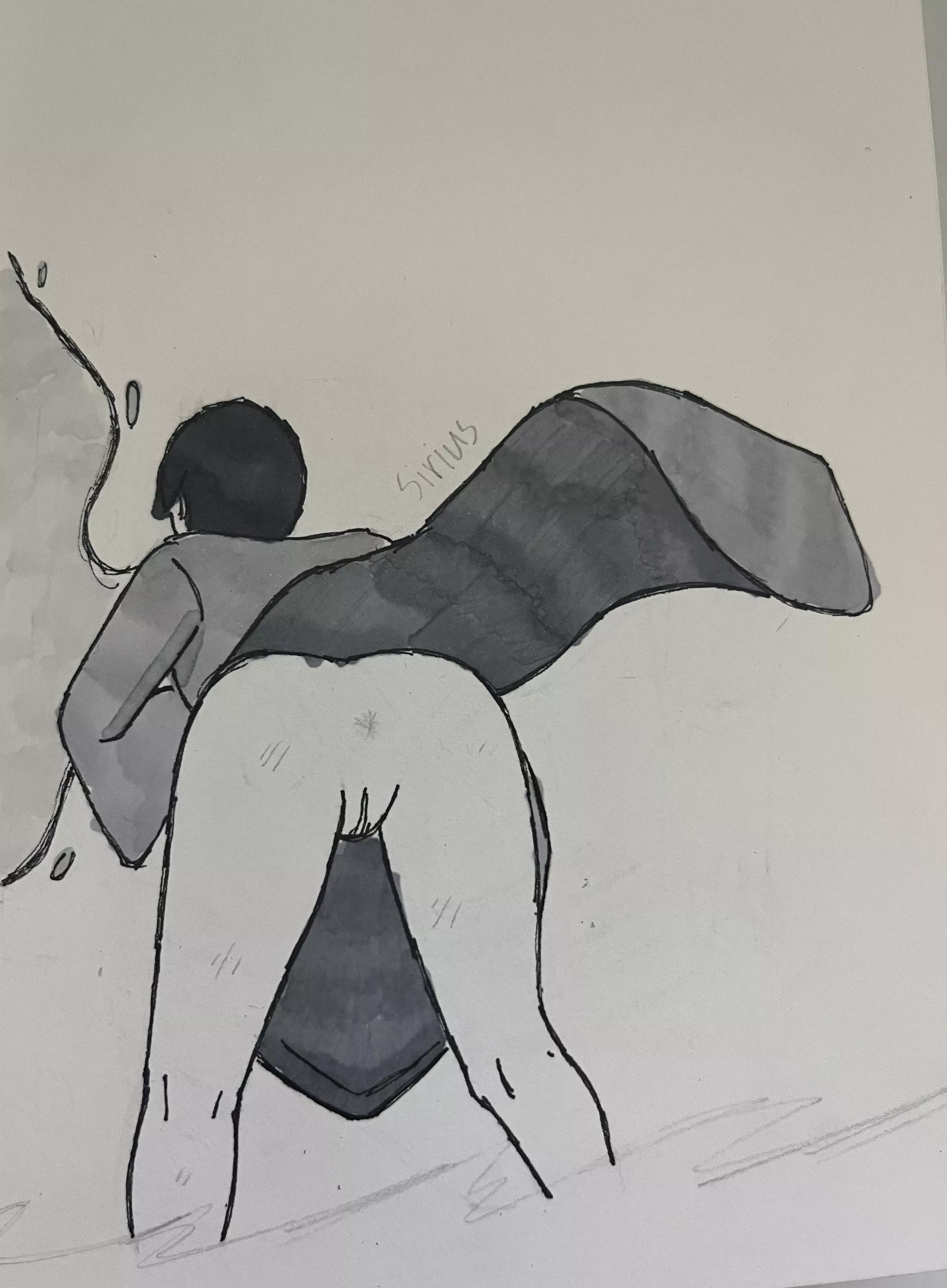 Kurotsuchi from boruto (drawn by me)