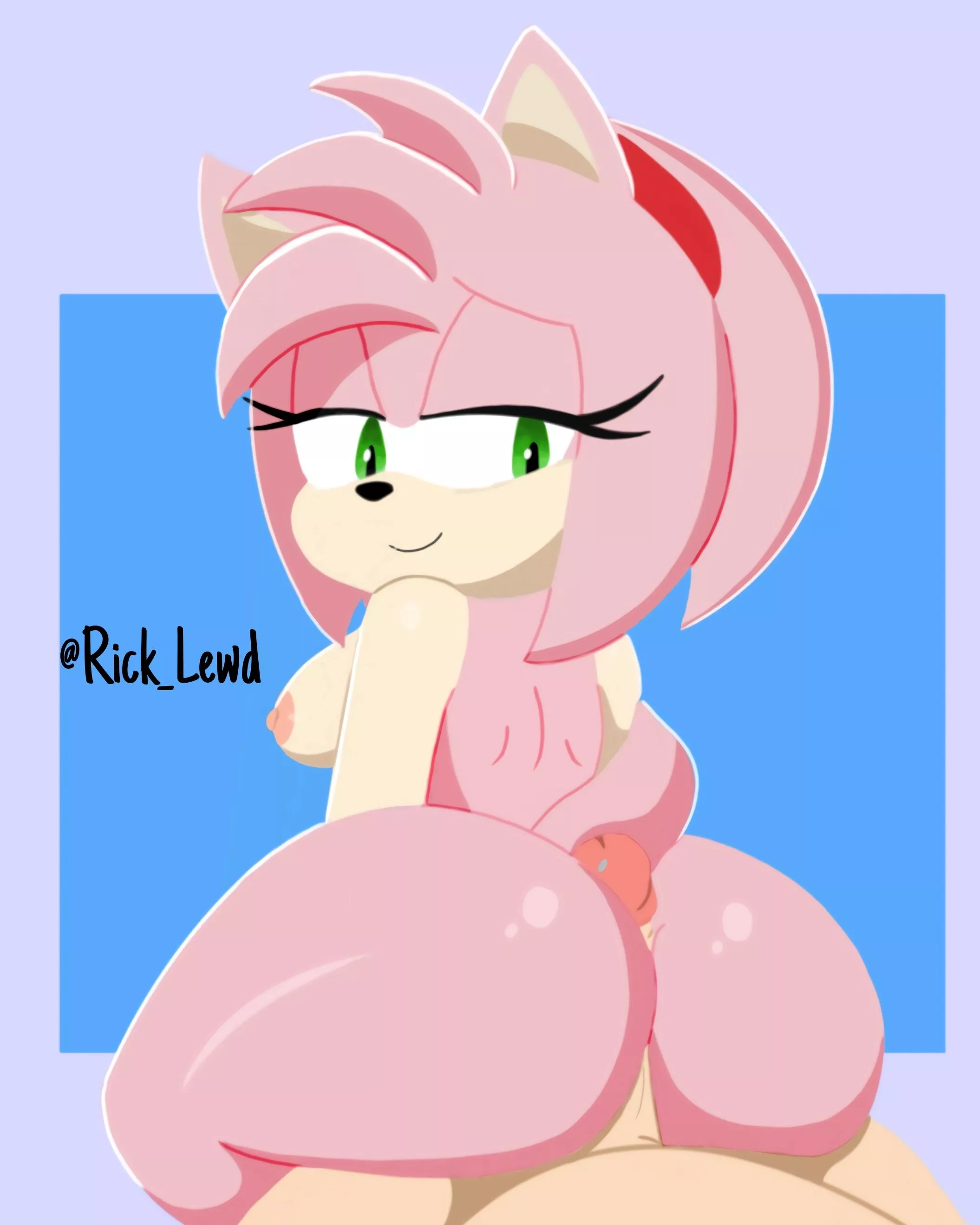 May I sit here? (Made by me: Rick_Lewd)