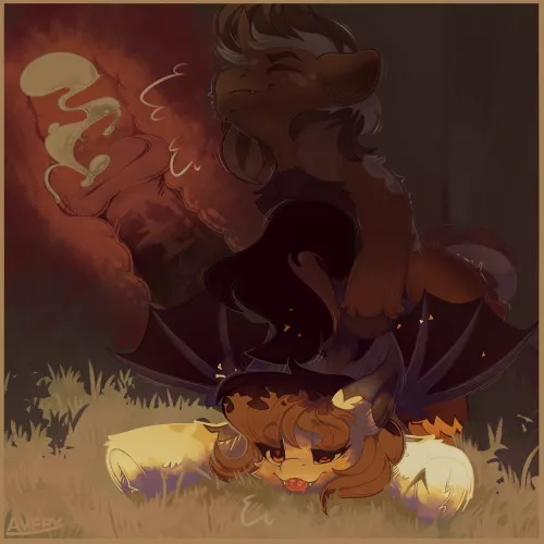 New Day, freshly arrived Macchiato Commission! (Avery-Valentine)