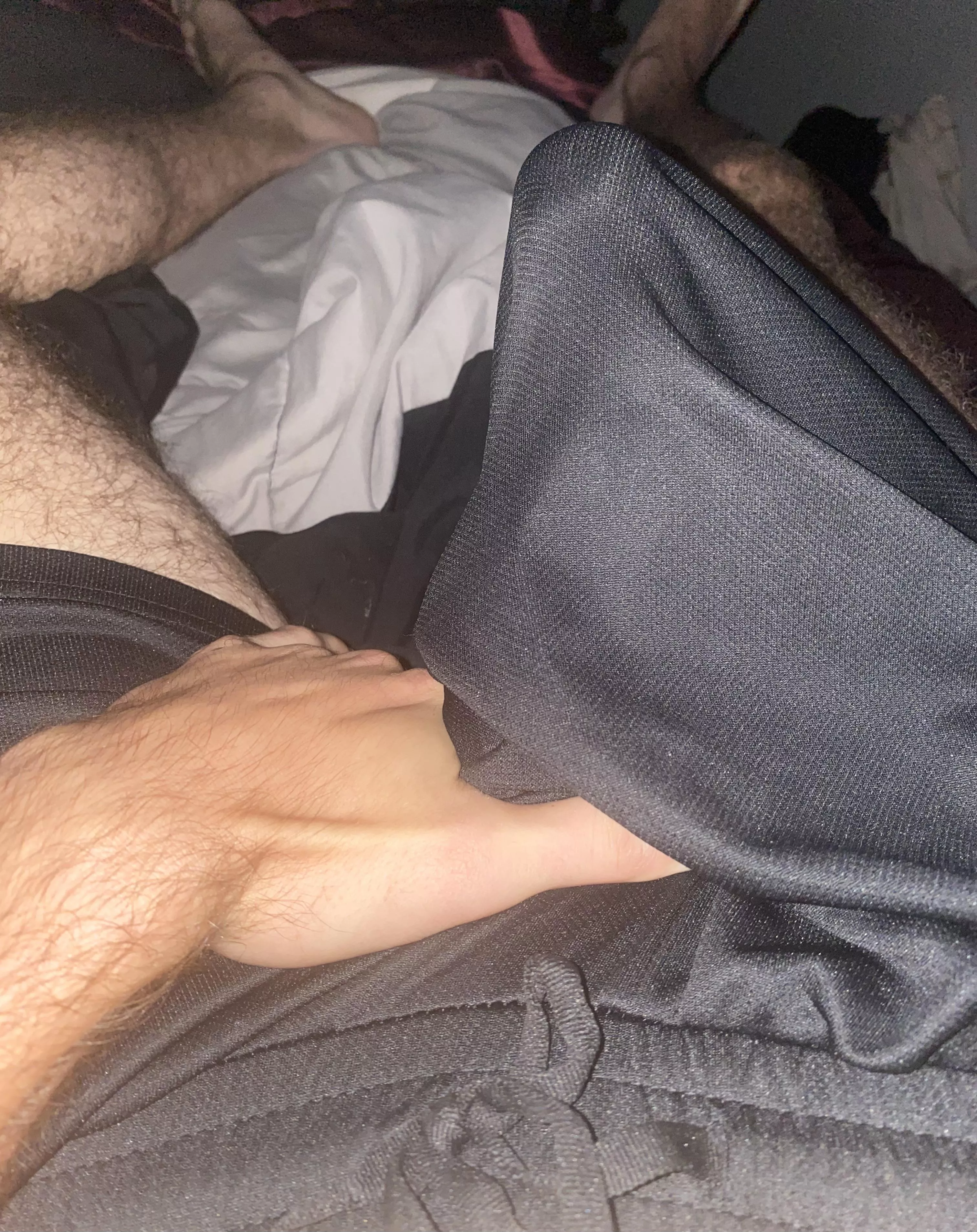 Thankfully they’re loose fitting