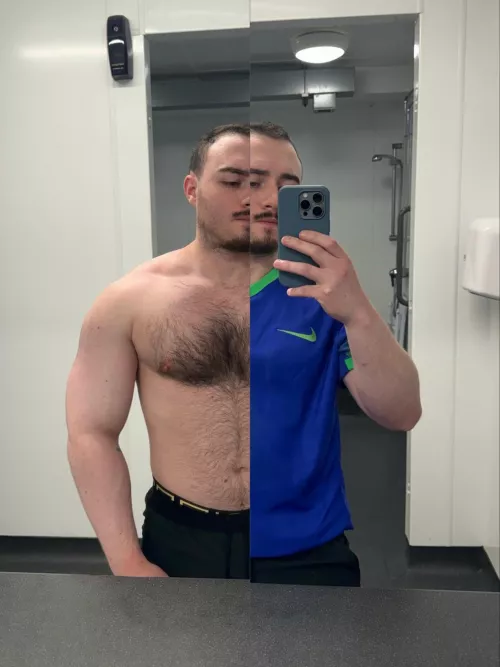 What’s under the shirt? This.