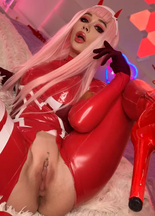 Zero Two from Darling in the Franxx by Purple Bitch 