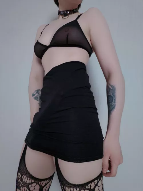 Imagine you met a girl at a party. You decide to get to know her better and under her skirt you see a big strapon. And she realizes you're turned on by it. Dream or reality?