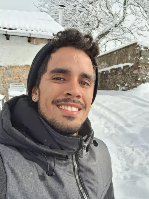 It's still winter here 