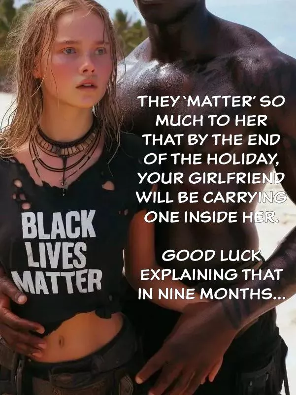 Taking her support for ‘the cause’ one step further. Not complaining though, are you, cucky?