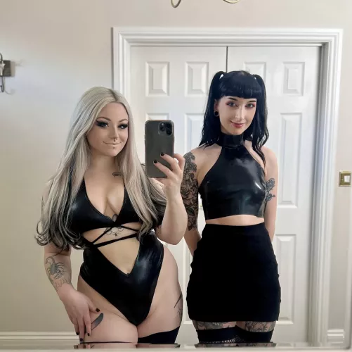2 goths sluts looking for someone to dominate 