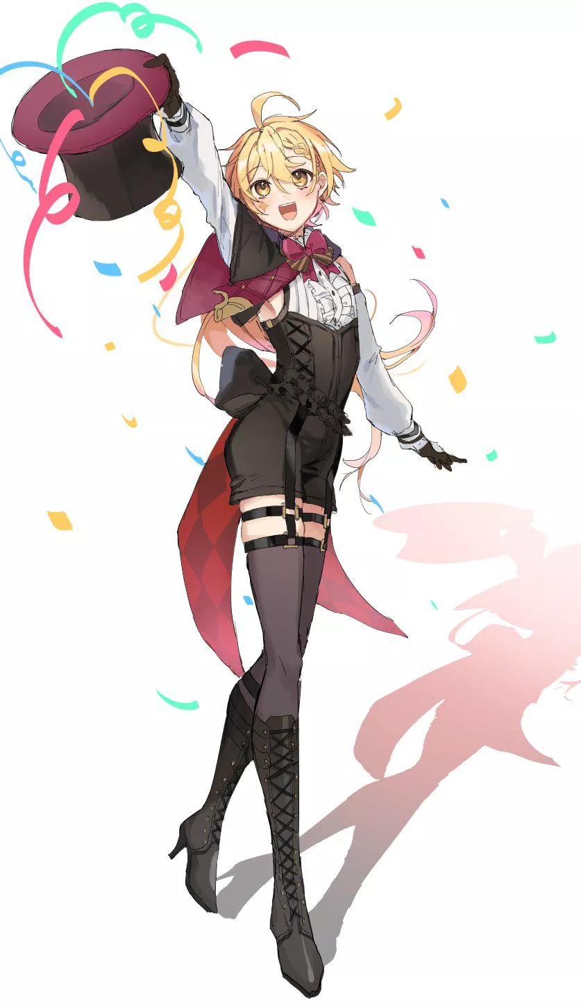 Aether with Lyney outfit