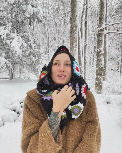 can you believe it snowed again in VT ?