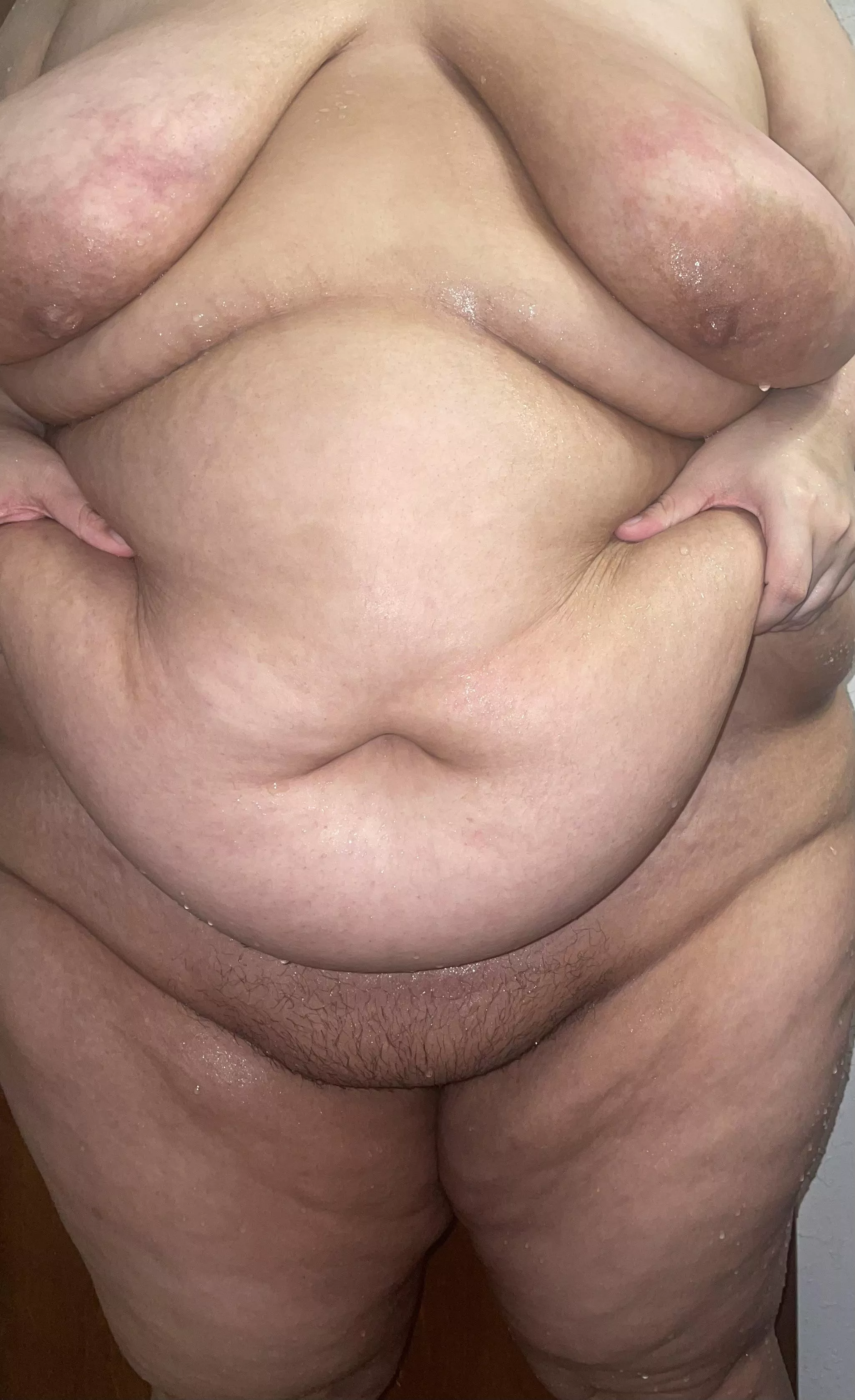 freshly showered 🚿