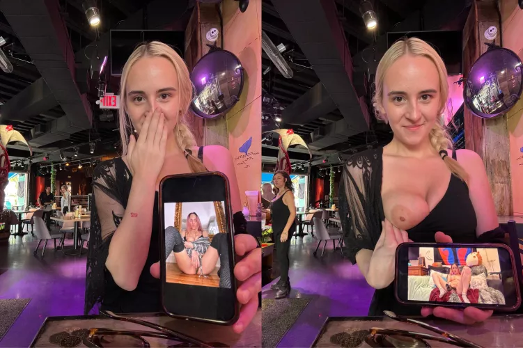 Going out to eat with me is always a good time lol [IMG]