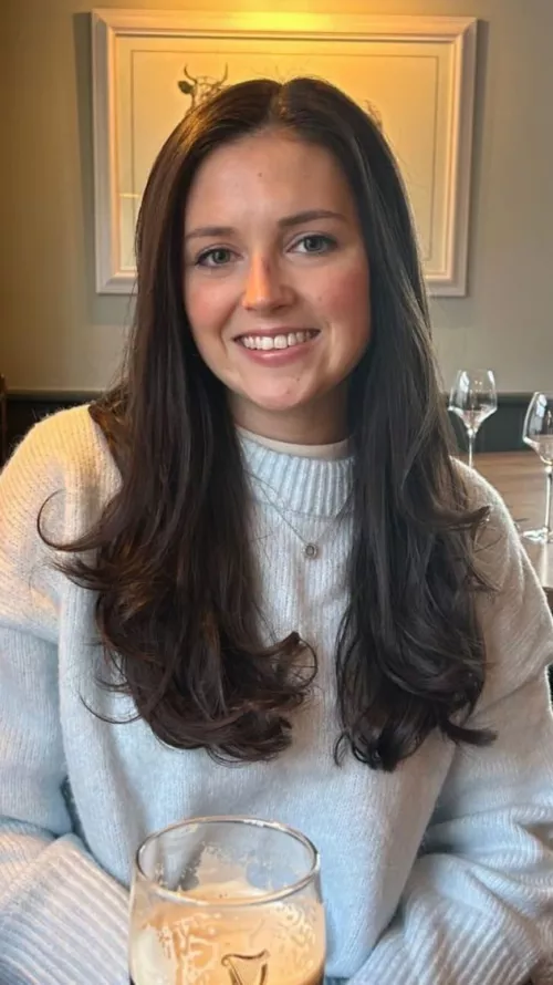 I'd love to cover her beautiful hair