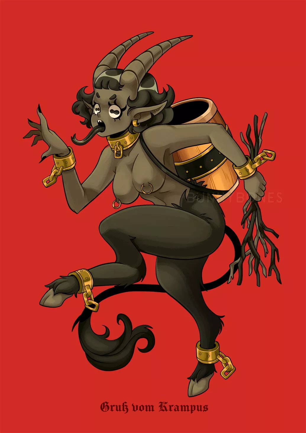 Krampus! by BunnyBones