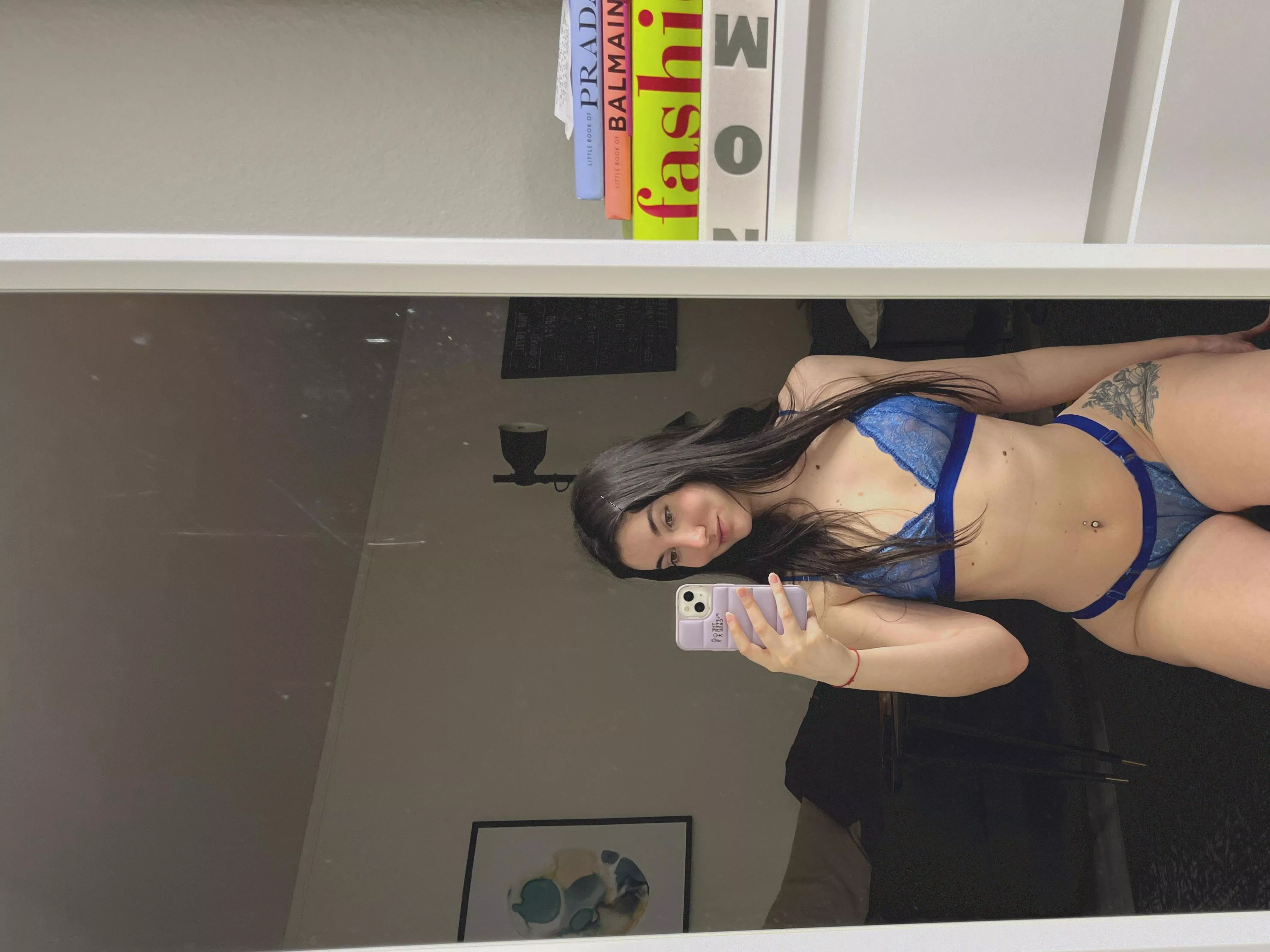  My goal for the new year is to spend more time in the nude. 