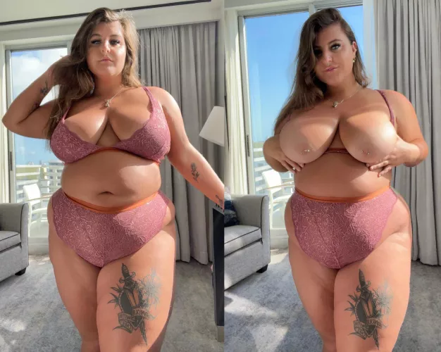 Ooh look my tits fell out