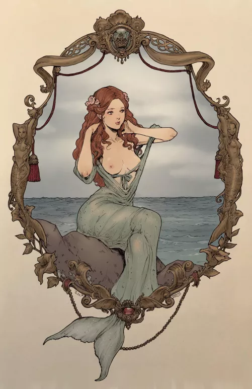 Siren by the sea (Jasmin Darnell)