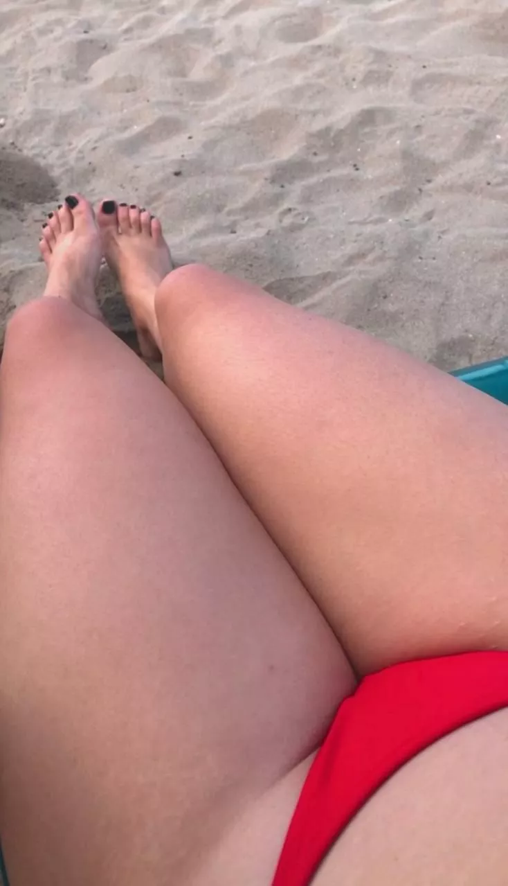 Thinking in getting naughty here on the beach