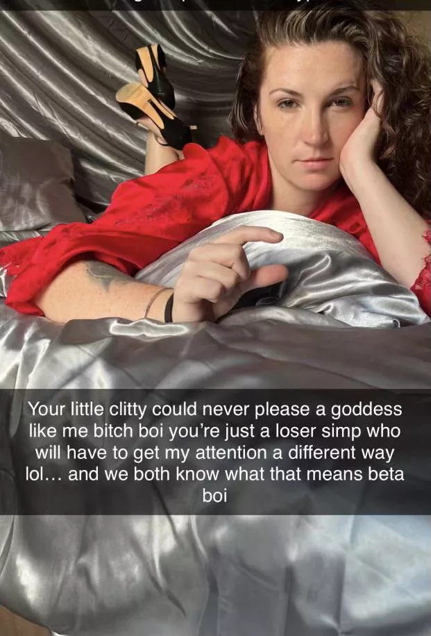 We both know that cucky clitty of yours is useless for pleasing 