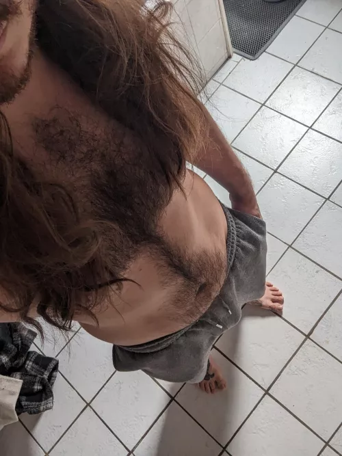 what do you think about long hair in addition to chest hair? 😂