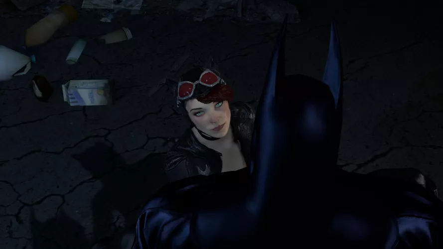 A Place to Hide Batman and Catwoman [batman arkham knight] 1,24 min animation link in description