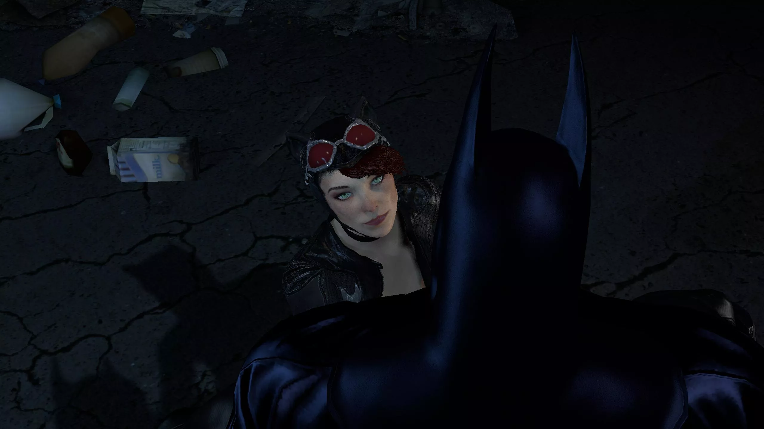 A Place to Hide Batman and Catwoman [batman arkham knight] 1,24 min animation link in description