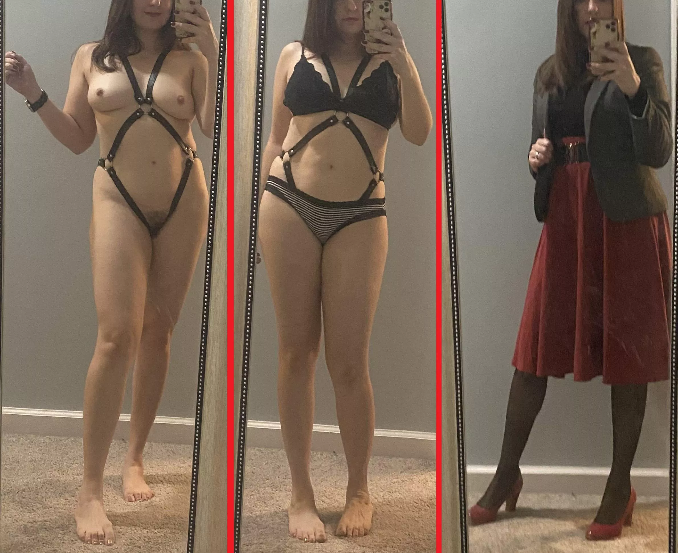 Being a little slutty at the office today, but nobody needs to know.