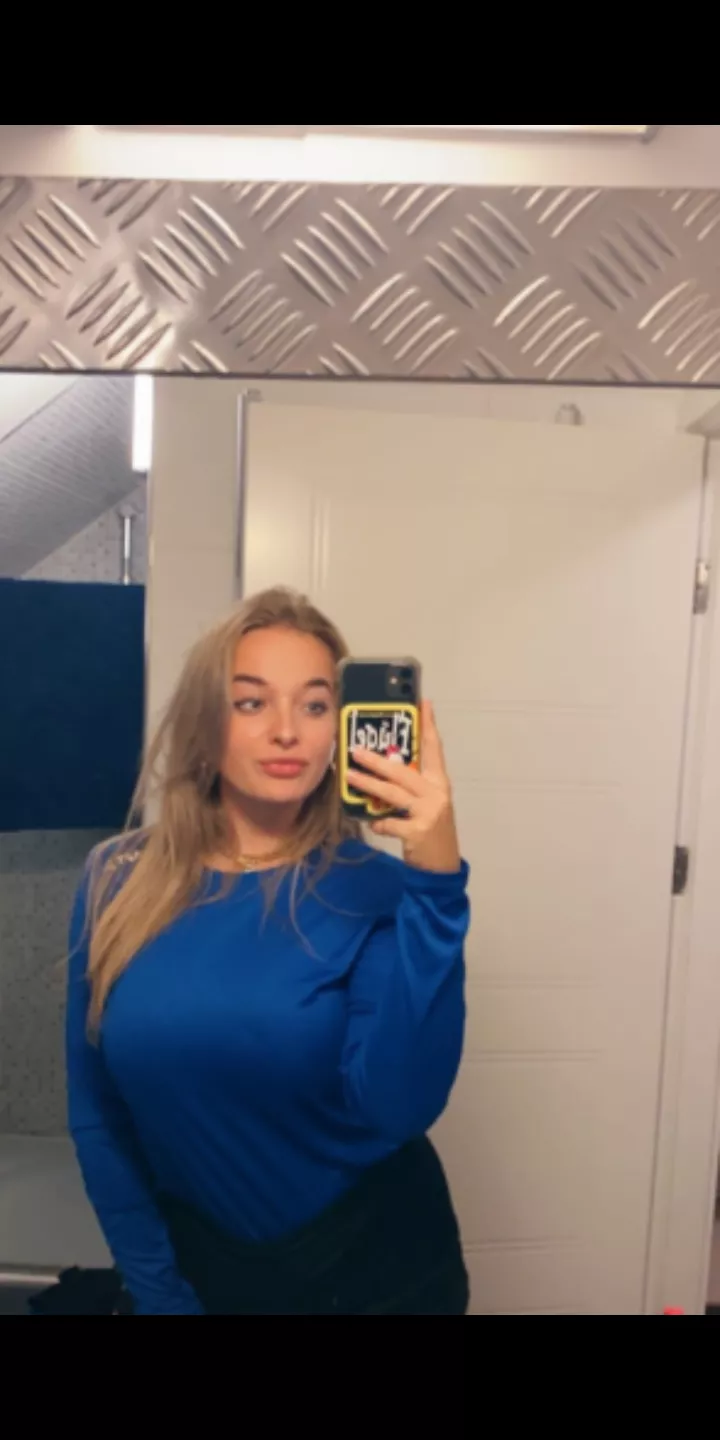 Blue sweater