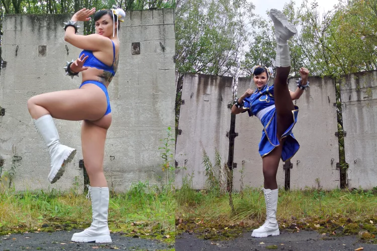 Chun Li from Street Fighter by Makatsuge