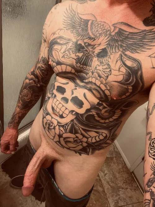 Cut cock on a cut body