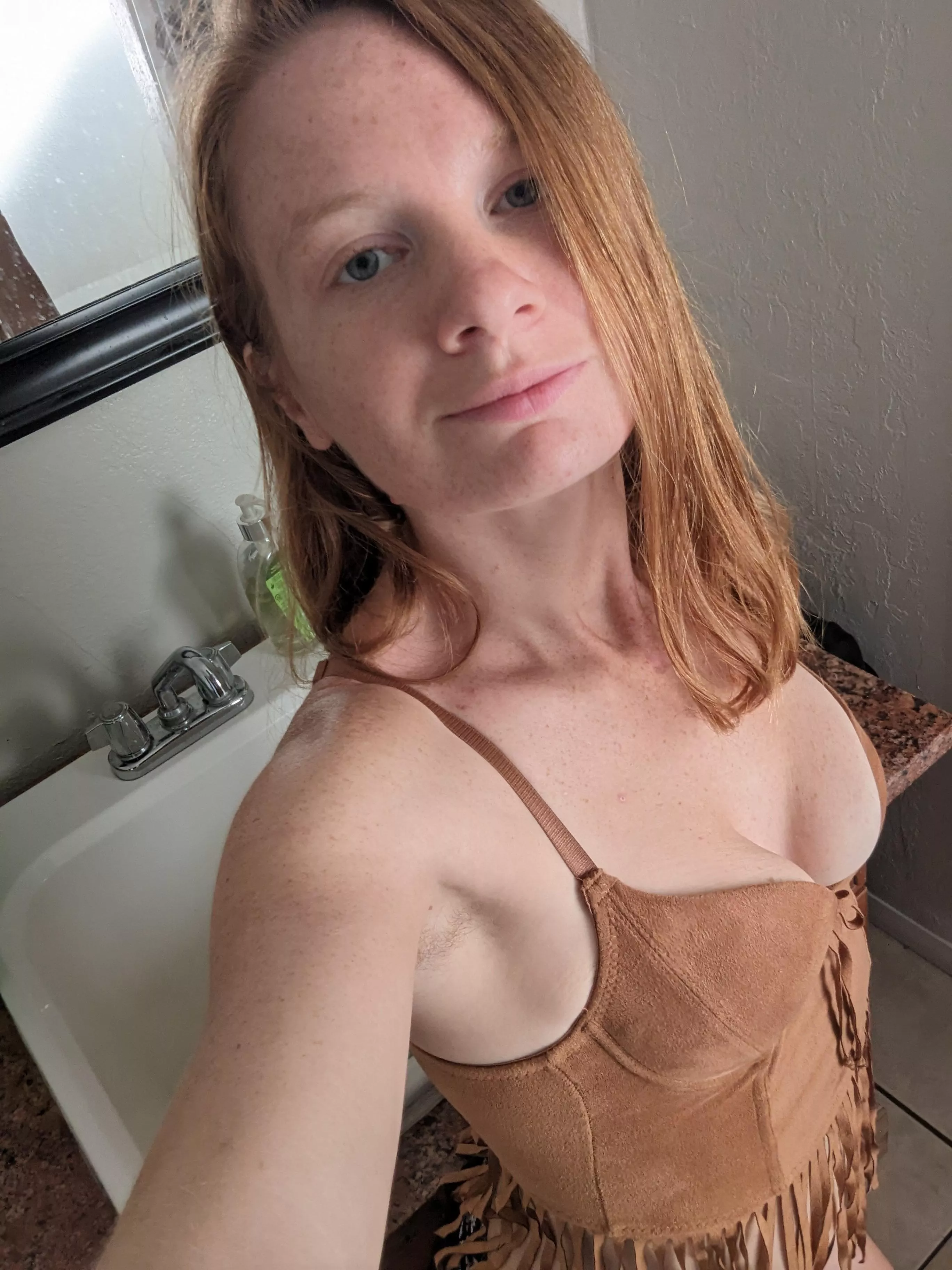 Fiery freckle fiesta, no filters