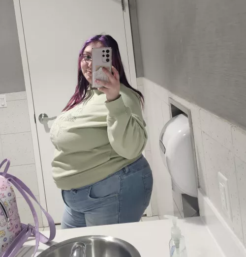 First time wearing jeans in forever. Missed them 