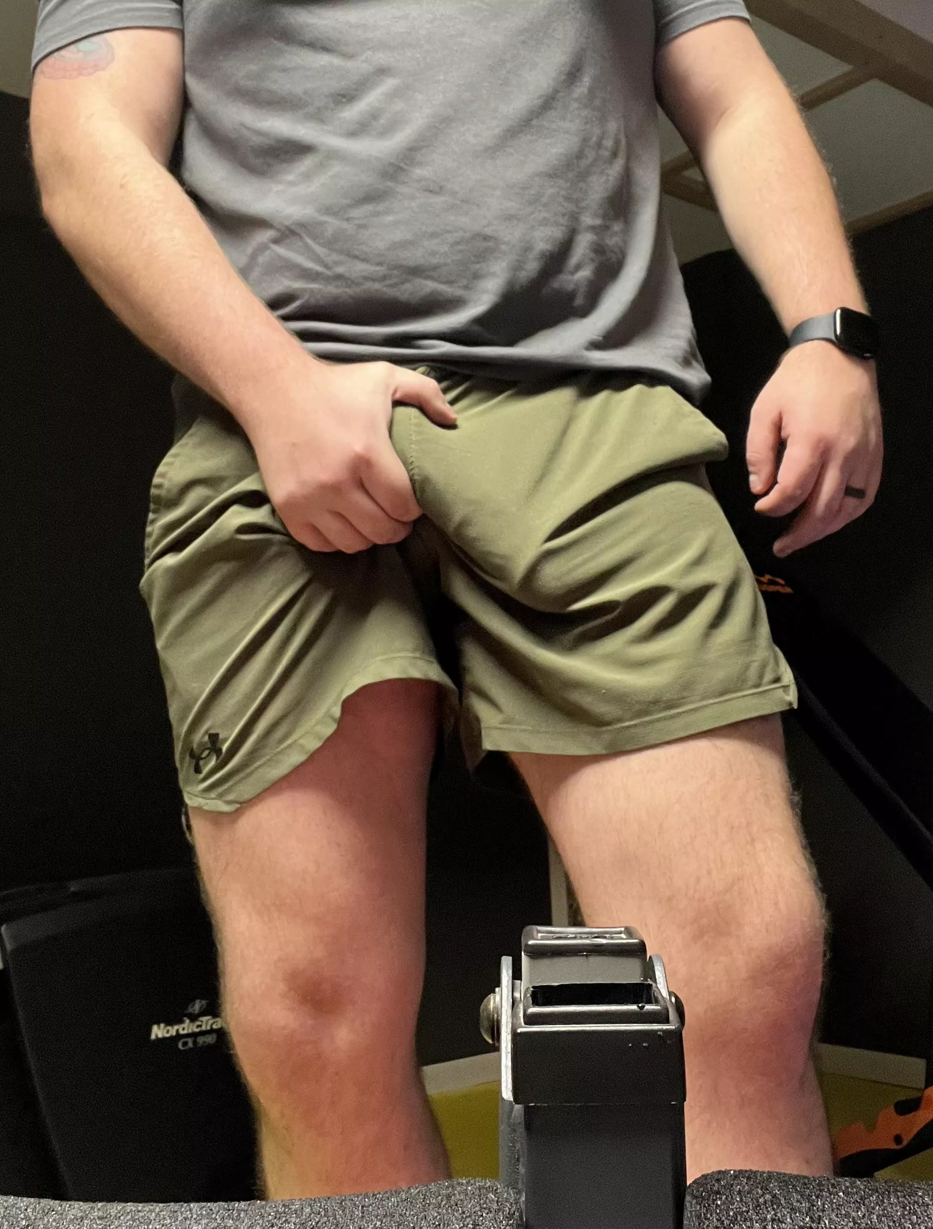 Free balling is essential for gym cruising.