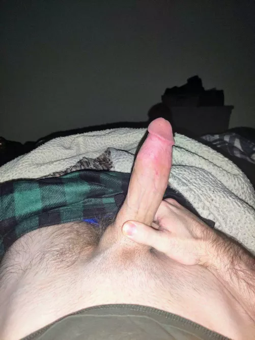 its thick enough to stretch her out and long enough for both of you to kiss 