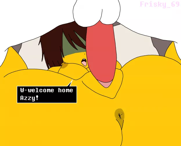 [Kris] welcomes [Asriel] home (frisky_69) 