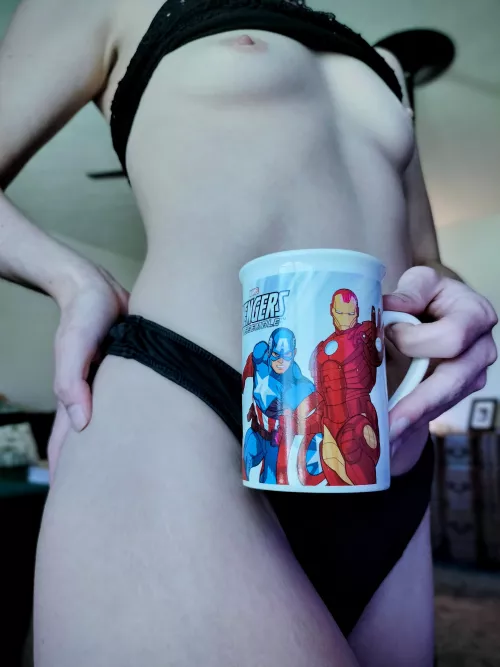 Officially an Avenger.. it tastes GREAT 🤤