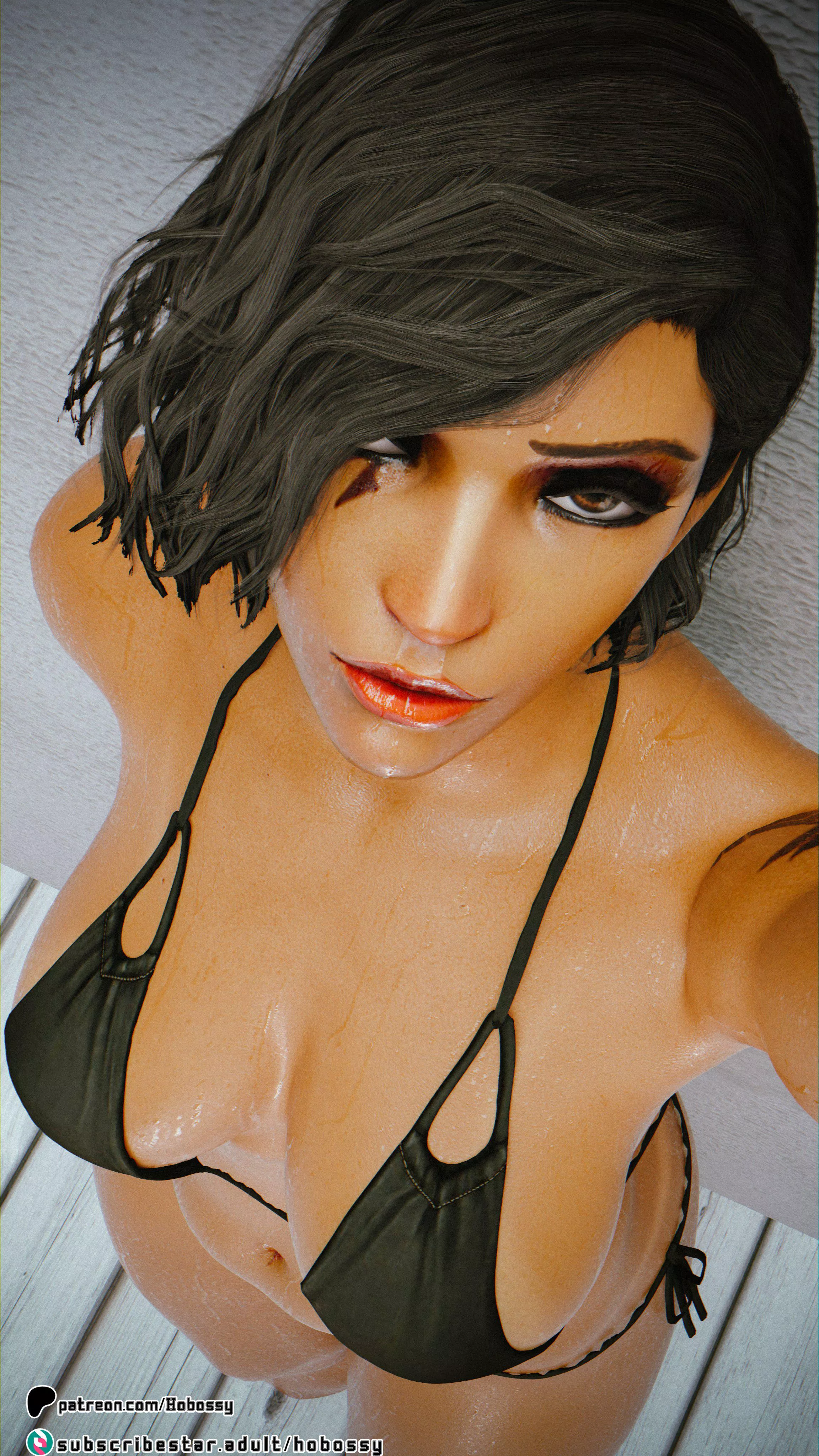 Pharah bikini (hobossy)