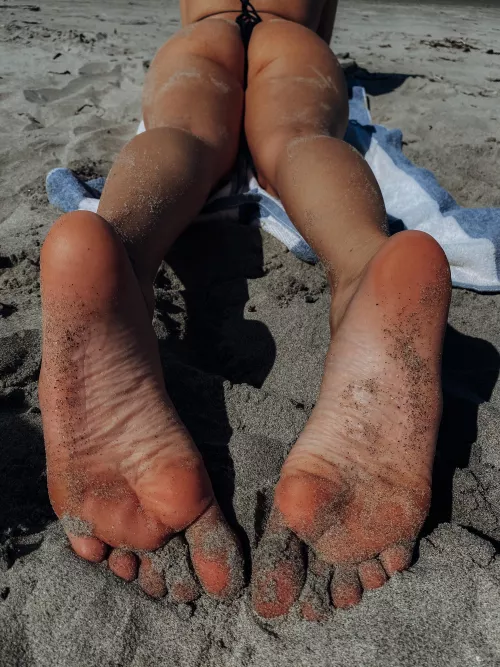 Sandy soles 