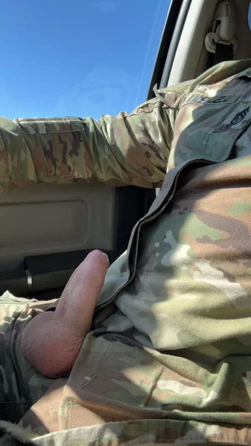 A fun drive home from drill