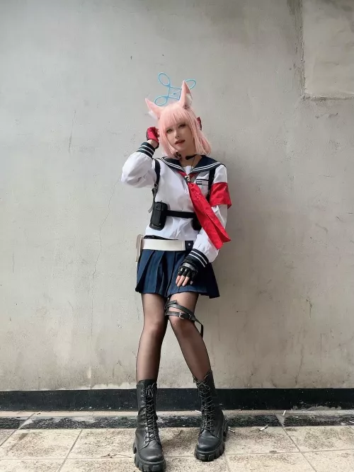 Candy hair and sweet body :3