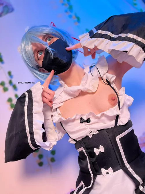 Cosplay Rem from Re:Zero by KawaiiMoan
