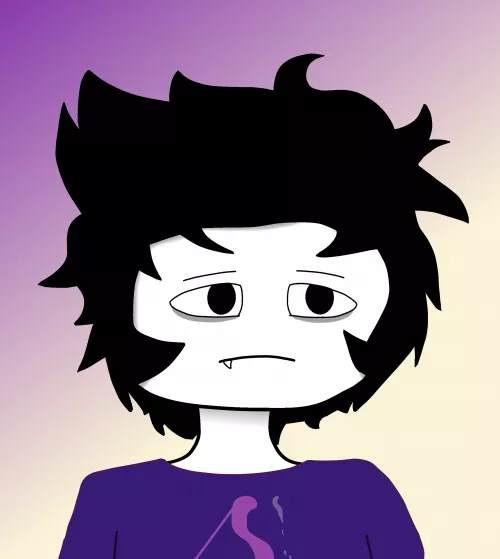 Decided to draw our resident Homesmut human from the now ongoing mspfa. Still don't know his name yet.