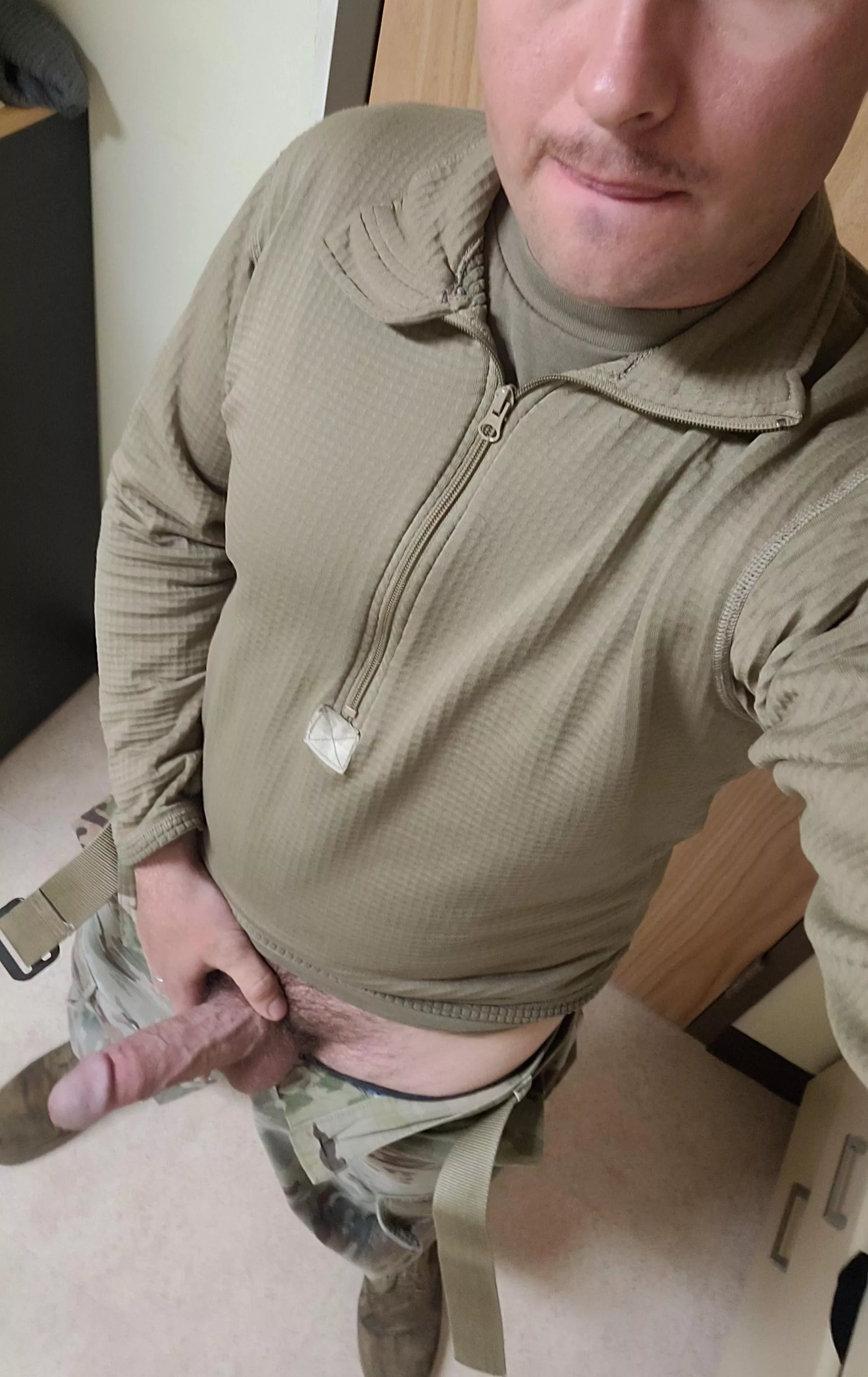 Get on your knees, now. 