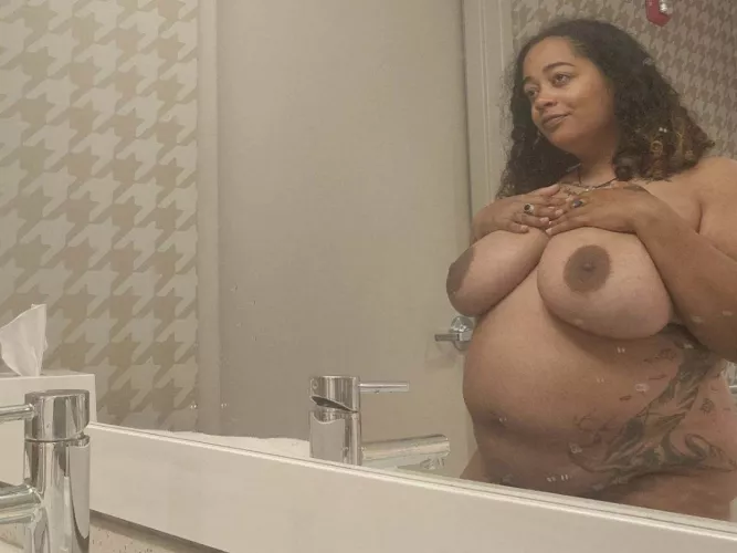 Happy preggo milf whose always horny hehe