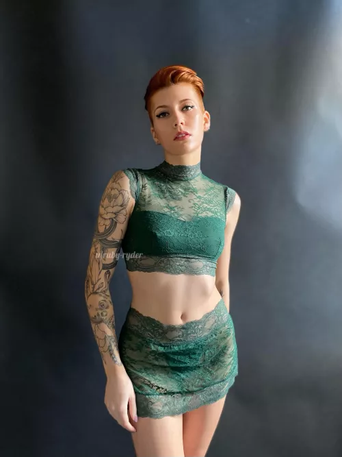 I think green is my colour