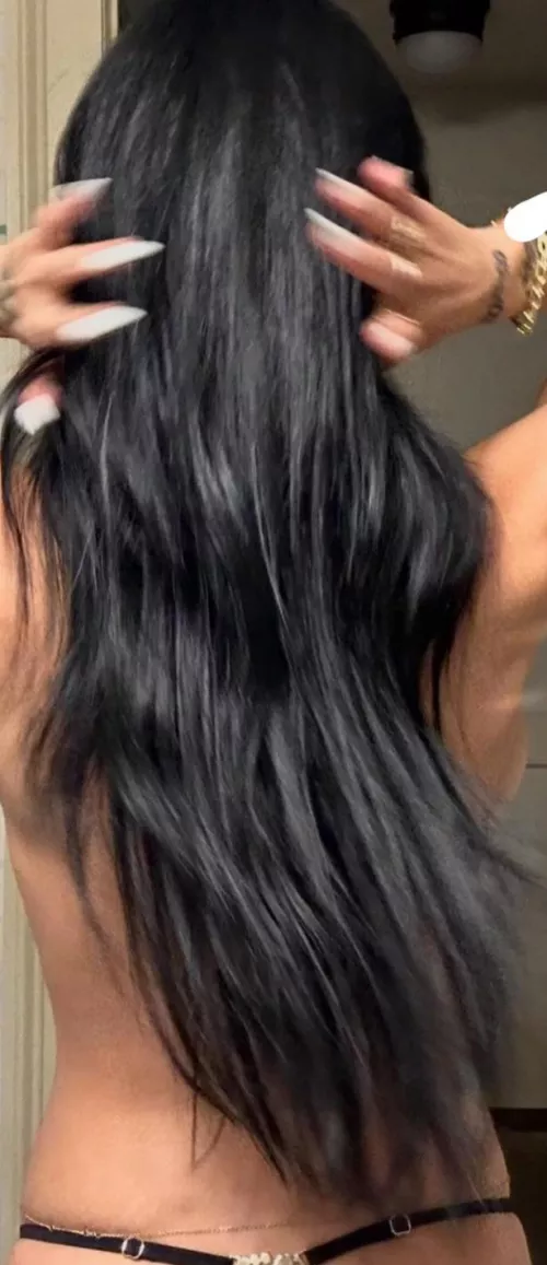 I’m missing cum in my hair ❤️😘