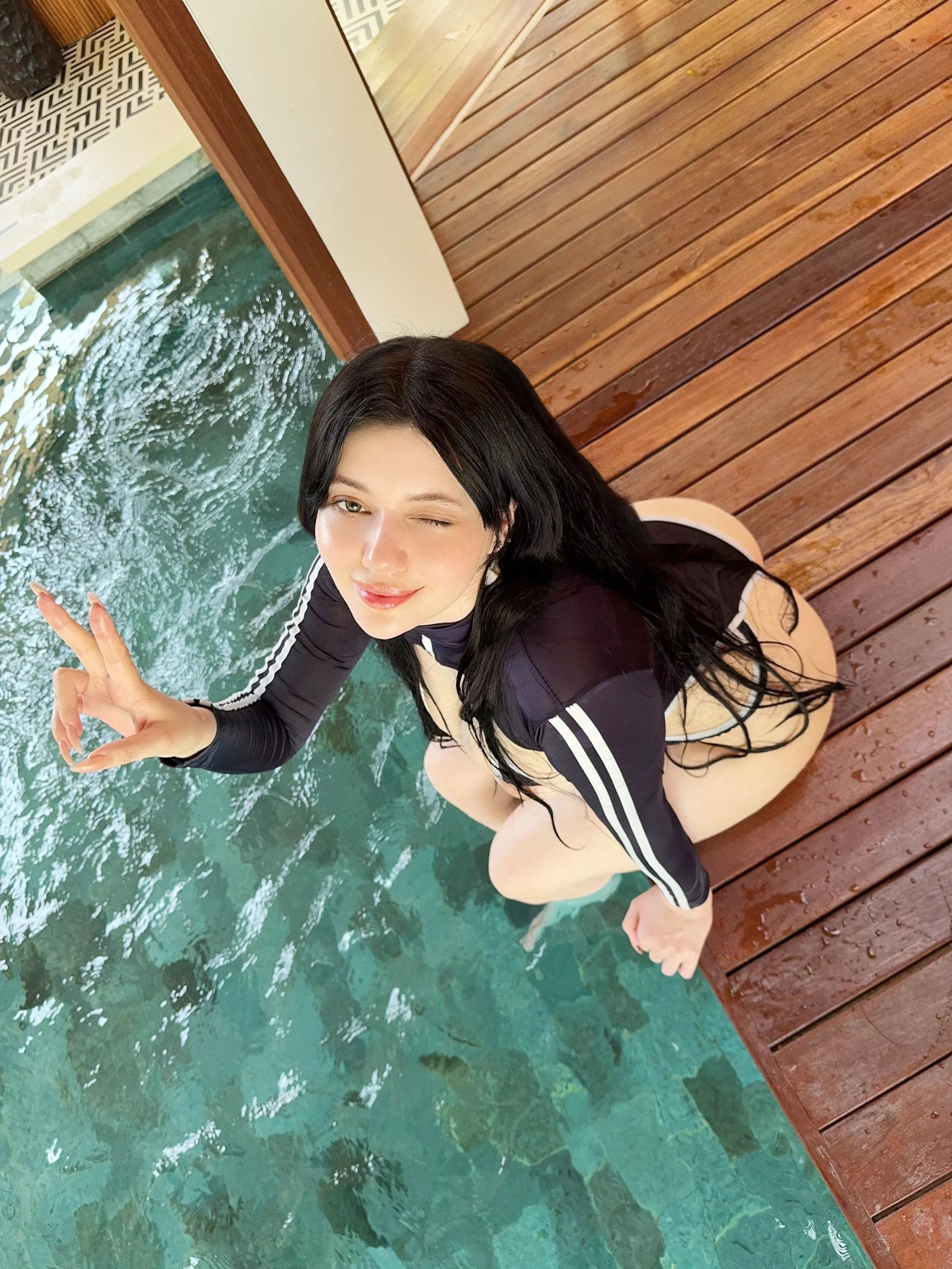 Let's both get a little wetter!